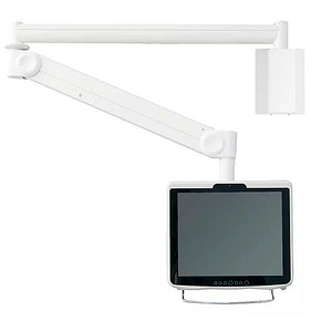 Neomounts Monitor-Halterung FPMA-HAW100 Medizinisch weiß für Bildschirme bis 24″ (61 cm), Wandhalterung