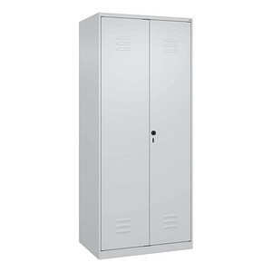4067521357088 - Putzmittelschrank Classic PLUS 080100-02 S10008 lichtgrau 800 x 500 x 1850 cm aufgebaut 4067521357088 C+P-Möbel 4067521357088 - Putzmittelschrank Classic PLUS 080100-02 S10008 lichtgrau 800 x 500 x 1850 cm aufgebaut 4067521357088 C+P-Möbel