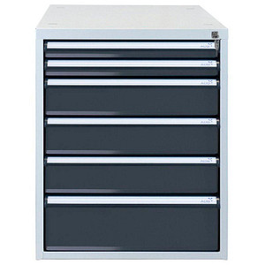 4050049515269 - Schubladenbox  anthrazit 51526 mit 6 Schubladen  4050049515269 ADB