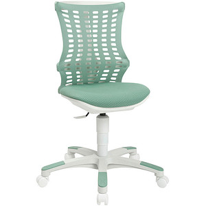 Topstar Kinderdrehstuhl Sitness X Chair 20, FX230CR66 Stoff grün, Gestell weiß