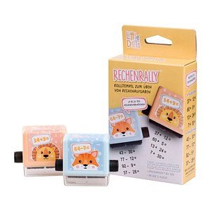 9010835137131 - Rollstempel Little Dots Rechenrally Set selbstfärbend ohne Logo 9010835137131 Trodat
