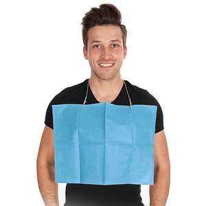 4015544711691 - Patientenservietten hellblau 2-lagig 460 x 330 cm 125 St