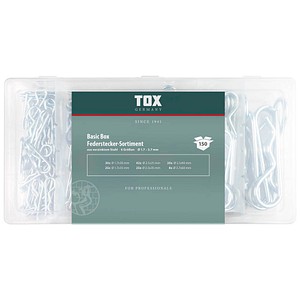 4049563050691 - Tox-dübel - tox Basic Box Federstecker - Sortiment 150 tlg