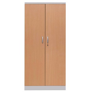 4260090172209 - Aktenschrank 100119 Holz Stahl abschließbar 5 OH 92 x 195 x 42 cm buche alu 4260090172209 Gürkan