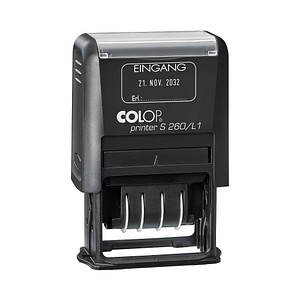 9004362555865 - Datumstempel mit Text Eingang Printer S 260 L1 N selbstfärbend blau rot blau rot ohne Logo 1 St 9004362555865 - Datumstempel mit Text Eingang Printer S 260 L1 N selbstfärbend blau rot blau rot ohne Logo 1 St