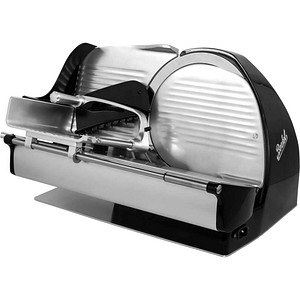 8052862463075 - PROMO BERKEL Home Line Plus 250 Schwarz - Aufschnittmaschine + Set 3 Messer Chef Elegance - Messer 250 mm