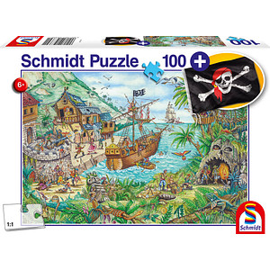 Schmidt In der Piratenbucht Puzzle, 100 Teile