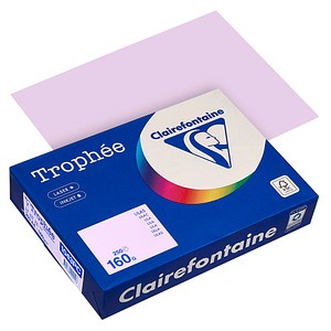 Clairefontaine Kopierpapier Trophee 1043PC lila A4 160g 3329680002126 Clairefontaine 250 Blatt