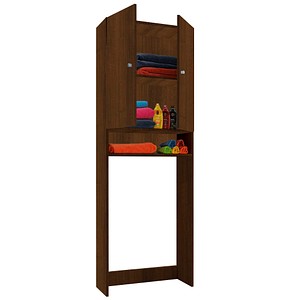 Lona Waschmaschinenschrank nussbaum/nussbaum