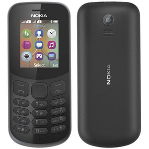 130 Dual-SIM-Handy schwarz