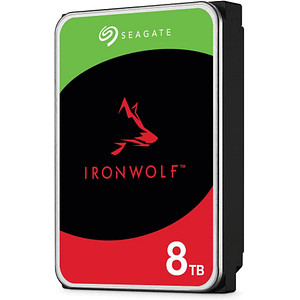 Seagate IronWolf (Luft, 210 MB/s, 7200 U/Min.) 8 TB interne HDD-NAS-Festplatte