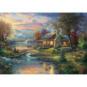 Schmidt Puzzle - Thomas Kinkade: Nature's Paradise (1000 p