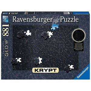 Ravensburger Krypt Universe Glow Puzzle, 881 Teile
