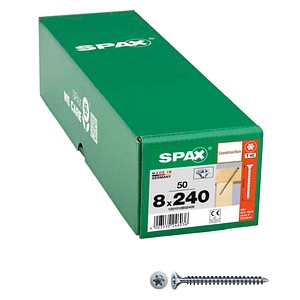 4003530246036 - Spax - Schraube r 88196 Seko mSpitze T-STAR vg 8 x 240 -T40 Stahl galvanisch verzinkt wirox