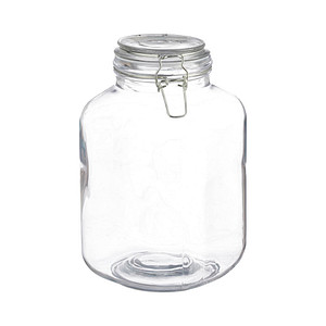 4052025234416 - Relaxdays - 3 Liter Einmachglas zum Konservieren Gastro Bügelverschluss Gummiring luftdicht xxl Einweckglas klar
