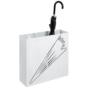 4001070223685 - HAKU Möbel Schirmständer (BHT 50x48x16 cm) BHT 50x48x16 cm weiß Balkonschirmständer Sonnenschirmhalter Bodenplatte Sonnenschirmständer Sonnenschirmhalterung