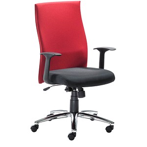 Bürostuhl myERGOSTAR 2299 21 rot, schwarz