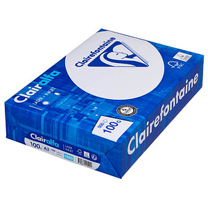 Clairefontaine Kopierpapier Clairalfa DIN A3 100 g/qm 500 Blatt Clairefontaine Kopierpapier Clairalfa DIN A3 100 g/qm 500 Blatt