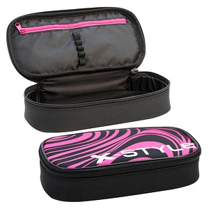 4087205774802 - Schlampermäppchen Jumbo schwarz pink 215 x 105 cm 4087205774802 EBERHARD FABER