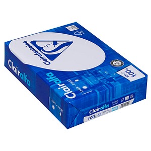 Clairefontaine Kopierpapier Clairalfa DIN A3 100 g/qm 500 Blatt Clairefontaine Kopierpapier Clairalfa DIN A3 100 g/qm 500 Blatt