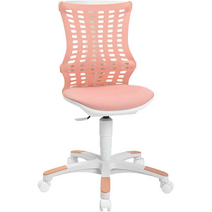 Topstar Kinderdrehstuhl Sitness X Chair 20, FX230CR11 Stoff rosa, Gestell weiß