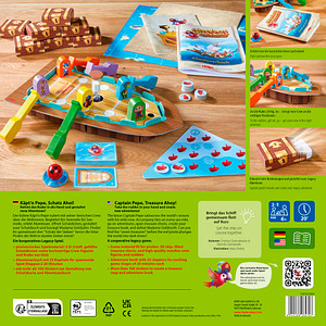 4010168264707 - Käpt?n Pepe Schatz ahoi! Brettspiel 4010168264707 HABA