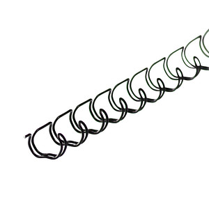 4250504507239 - 100 Drahtbinderücken schwarz für 65 Blatt 4250504507239 100 Stück
