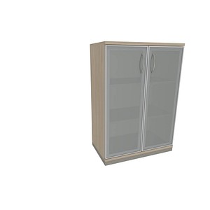 Sidney Aktenschrank Glas/akazie