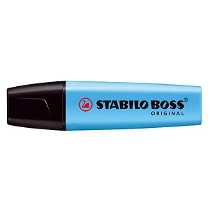 4006381333634 - Textmarker STABILO® BOSS Original Keilspitze lichtbeständig schnell trocknend blau 1 Stück