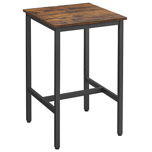 0194343019710 - Bistrotisch Holz braun 600 x 600 x 920 cm 0194343019710 VASAGLE 0194343019710 - Bistrotisch Holz braun 600 x 600 x 920 cm 0194343019710 VASAGLE