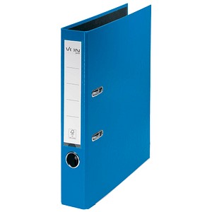 VON LEITZ Ordner blau Karton 5,0 cm DIN A4, 1 St.