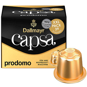 Dallmayr Capsa Prodomo Kaffeekapseln Arabicabohnen 39 Portionen