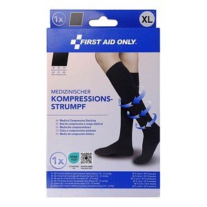 4027521537279 - Kompressionsstrümpfe geschlossene Spitze schwarz Größe XL 4027521537279 FIRST AID ONLY