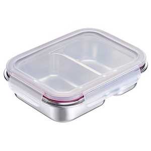 WESTMARK Frischhaltedose 5,8 cm hoch silber 450,0+280,0 ml, 1 St.