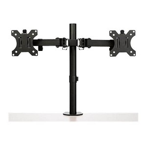 StarTech.com Monitor-Halterung ARMDUAL2 ARMDUAL2 schwarz für 2 Monitore, Tischklemme