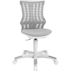 Topstar Kinderdrehstuhl Sitness X Chair 20, FX230CR33 Stoff grau, Gestell weiß