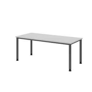 4032062310724 - HAMMERBACHER HS19 höhenverstellbarer Schreibtisch lichtgrau rechteckig 4-Fuß-Gestell grau 1800 x 800 cm 4032062310724 - HAMMERBACHER HS19 höhenverstellbarer Schreibtisch lichtgrau rechteckig 4-Fuß-Gestell grau 1800 x 800 cm