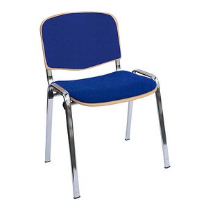 4061815509016 - Stapelstuhl 225481 blau Stoff 1 St