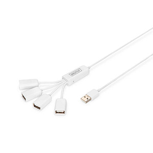 4016032284062 - 4 x USB A F    DA-70216 Slim Spider USB-Hub 4-Ports 4 x USB A F    DA-70216 DA-70216 4016032284062