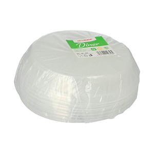 4031222146562 - Deckel für Menüteller Circulware by Havel Mehrweg rund mikrowellen- & spülmaschinengeeignet recycelbar Ø 227 x H 41 mm PP transparent 12 Stück