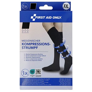 4027521537286 - Kompressionsstrümpfe geschlossene Spitze schwarz Größe XXL 4027521537286 FIRST AID ONLY