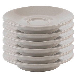 APS Untertassen Snug Espresso grau, 6 St.