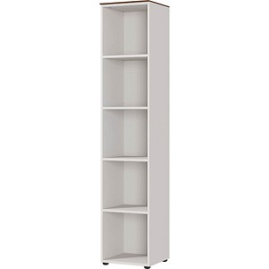 Ancona Aktenregal kaschmir, nussbaum 4 Fachböden