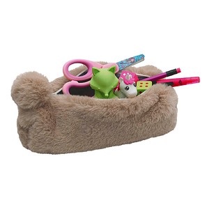 Schlampermäppchen Fluffy braun