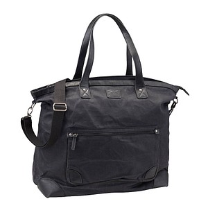 JÜSCHA Weekender All Night, schwarz Canvas-Lederimitat Materialmix 4021068473076 JÜSCHA