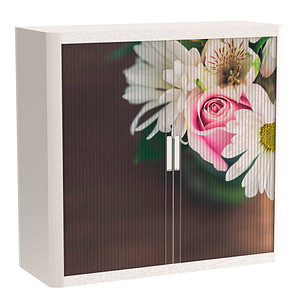 3660141950922 - easyOffice Garden Factory Rollladenschrank 62484 2 Fachböden 1100 x 415 x 1040 cm 3660141950922 PAPERFLOW