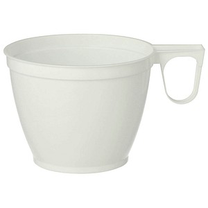4002911122150 - Kaffeetassen PS Einweg 018 Liter = 180 ml Ø 78 cm Höhe 6 cm 1 Packung = 60 Stück Farbe weiß 4002911122150 - Kaffeetassen PS Einweg 018 Liter = 180 ml Ø 78 cm Höhe 6 cm 1 Packung = 60 Stück Farbe weiß