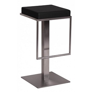 M2 Barhocker schwarz Kunstleder