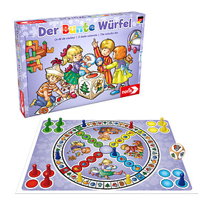 4000826012894 - Der Bunte Würfel Brettspiel 4000826012894 noris