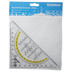DONAU Geometrie-Dreieck 25,0 cm